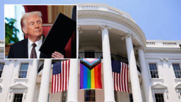 Trump'tan LGBT Bayragina Yasak: Sadece ABD Bayragi Dalgalanacak!