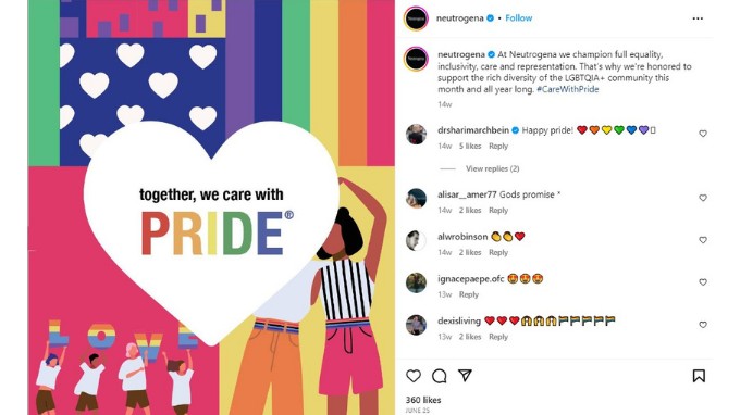 Neutrogena LGBTyi Destekliyor mu