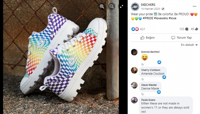 Skechers lgbtyi destekliyor mu