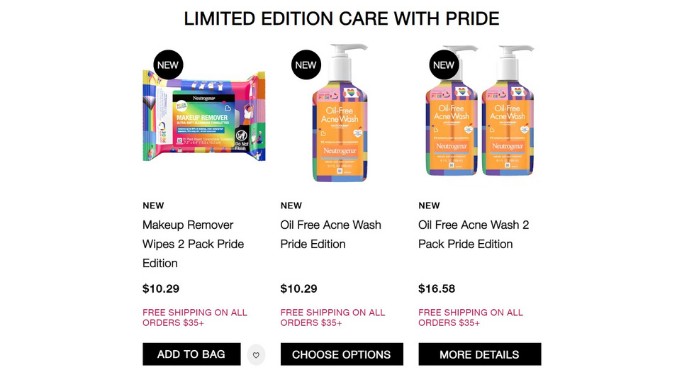 Neutrogena LGBTyi Destekliyormu