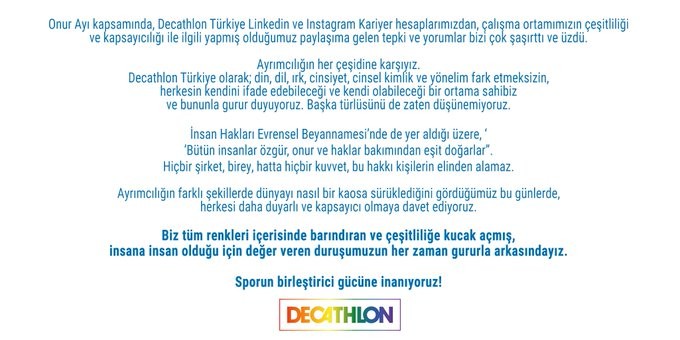 Decathlon LGBT