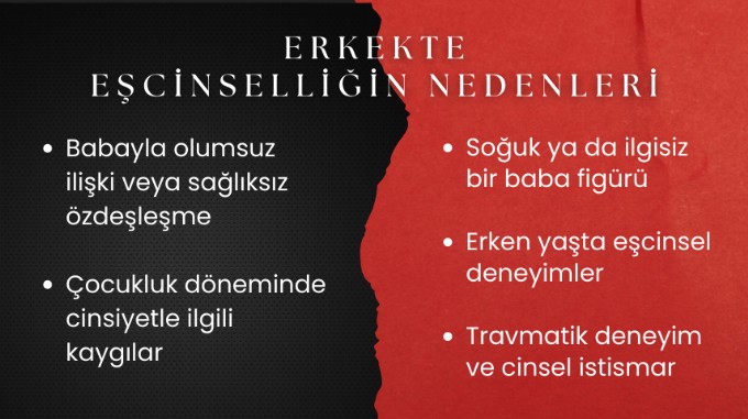 eşcinselliğin nedenleri