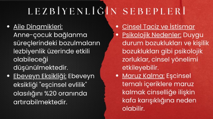 Lezbiyenliğin sebepleri