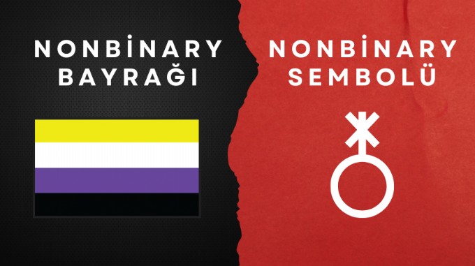 nonbinary bayrağı